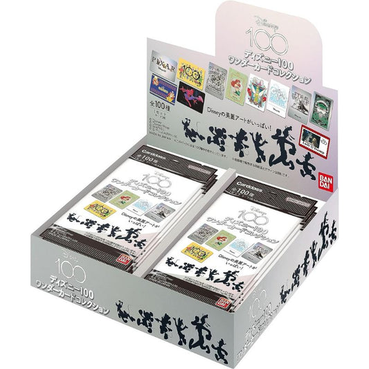 Carddass Bandai Japanese Disney 100 Booster Box