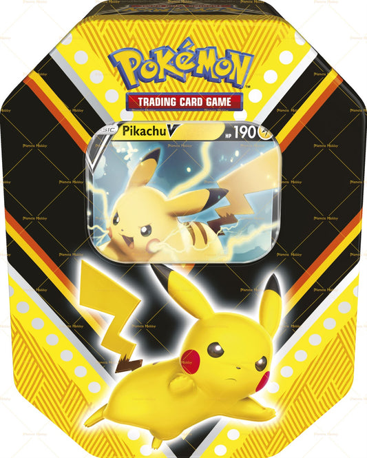 Sealed Pikachu V Powers Tin