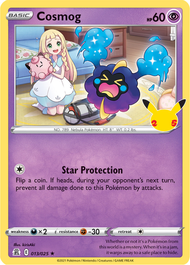 Cosmog Near Mint - 013/025 - Celebrations