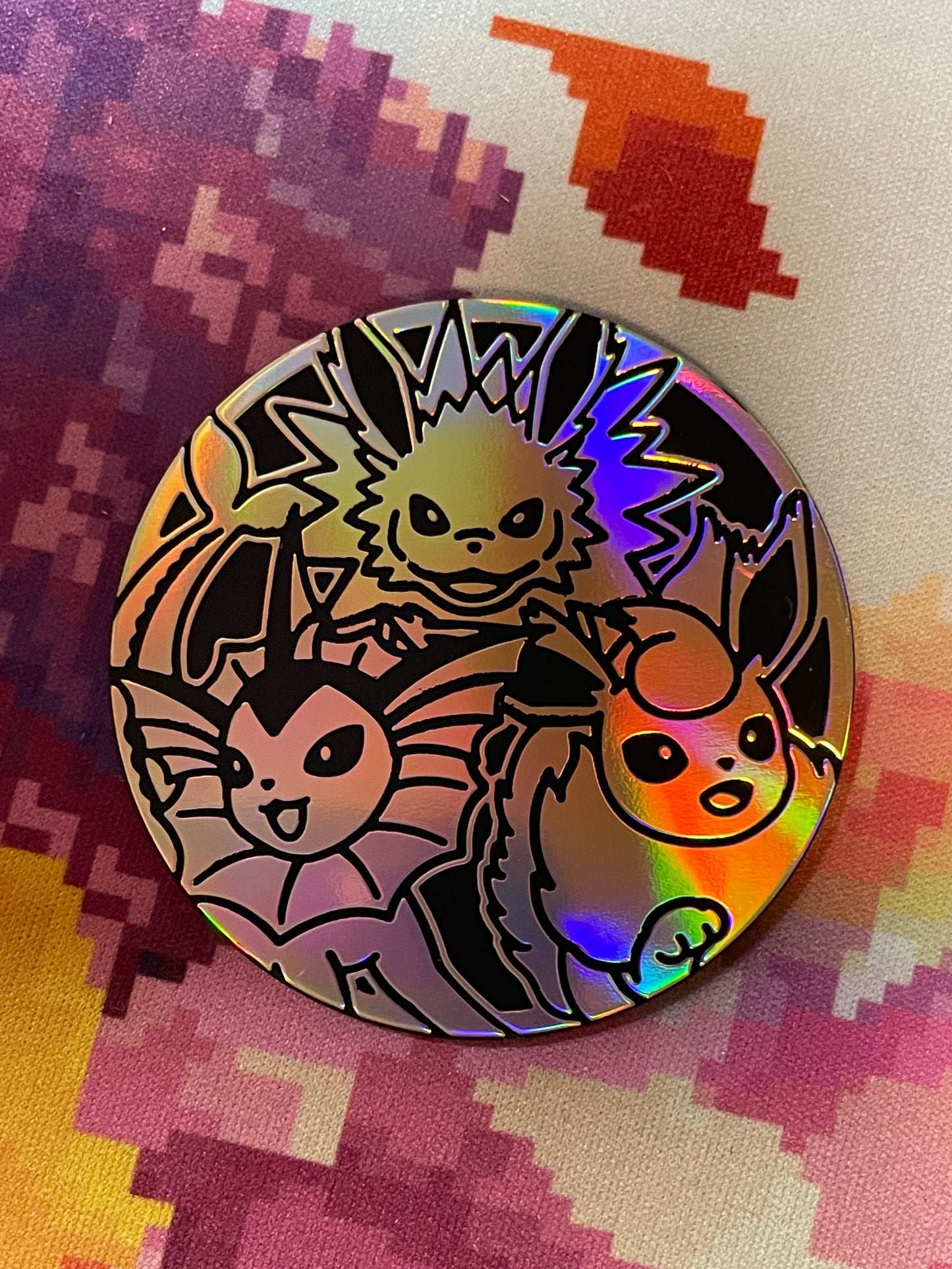 Flareon Vaporeon Jolteon Jumbo Coin