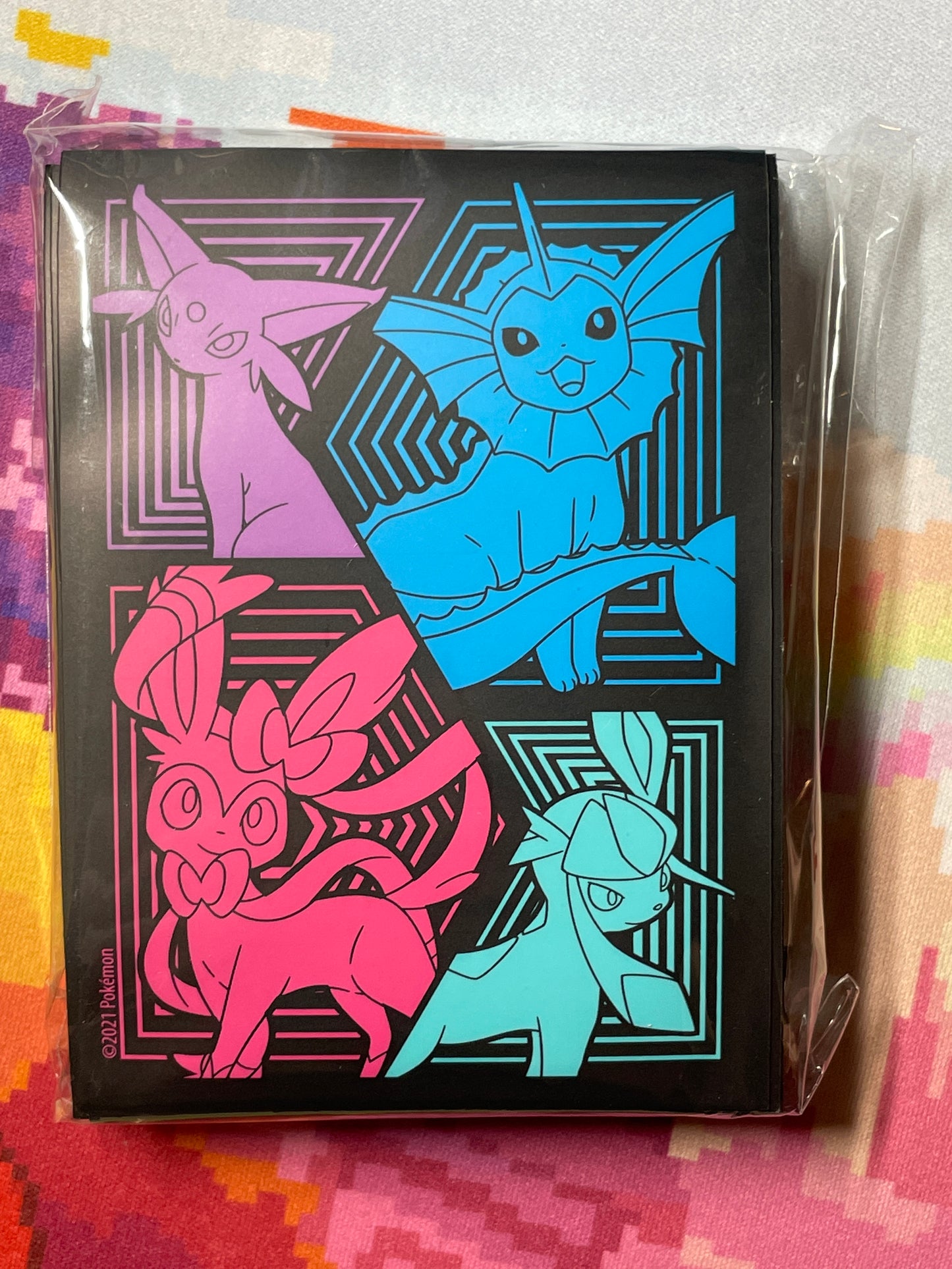 Espeon Vaporeon Sylveon Glaceon Sleeves - Evolving Skies ETB