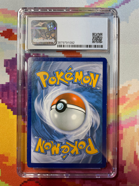 2014 Pokémon Furious Fists Torchic Crosshatch Holo 12/111 CGC 6.5 Ex/NM+