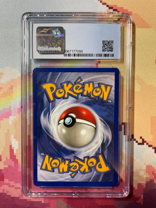 1999 Pokémon Fossil 1st Edition Horsea 49/62 CGC 8 NM/Mint