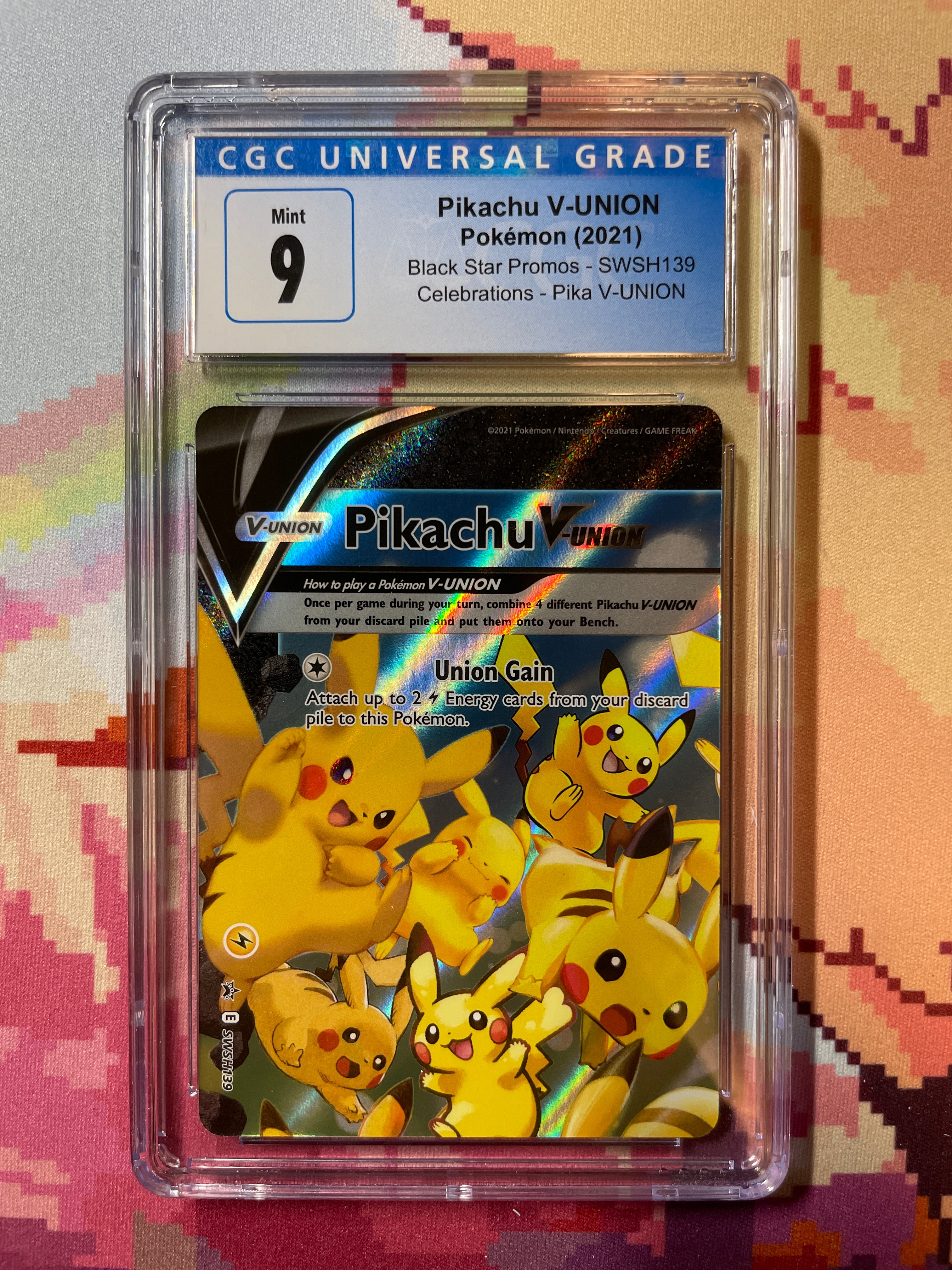 Mavin  Pikachu V-UNION (Set Of 4) - Sword & Shield Full Art Promo -  Pokemon TCG