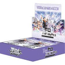 Weiss Schwarz Japanese Re:Zero Memory Snow Booster Box