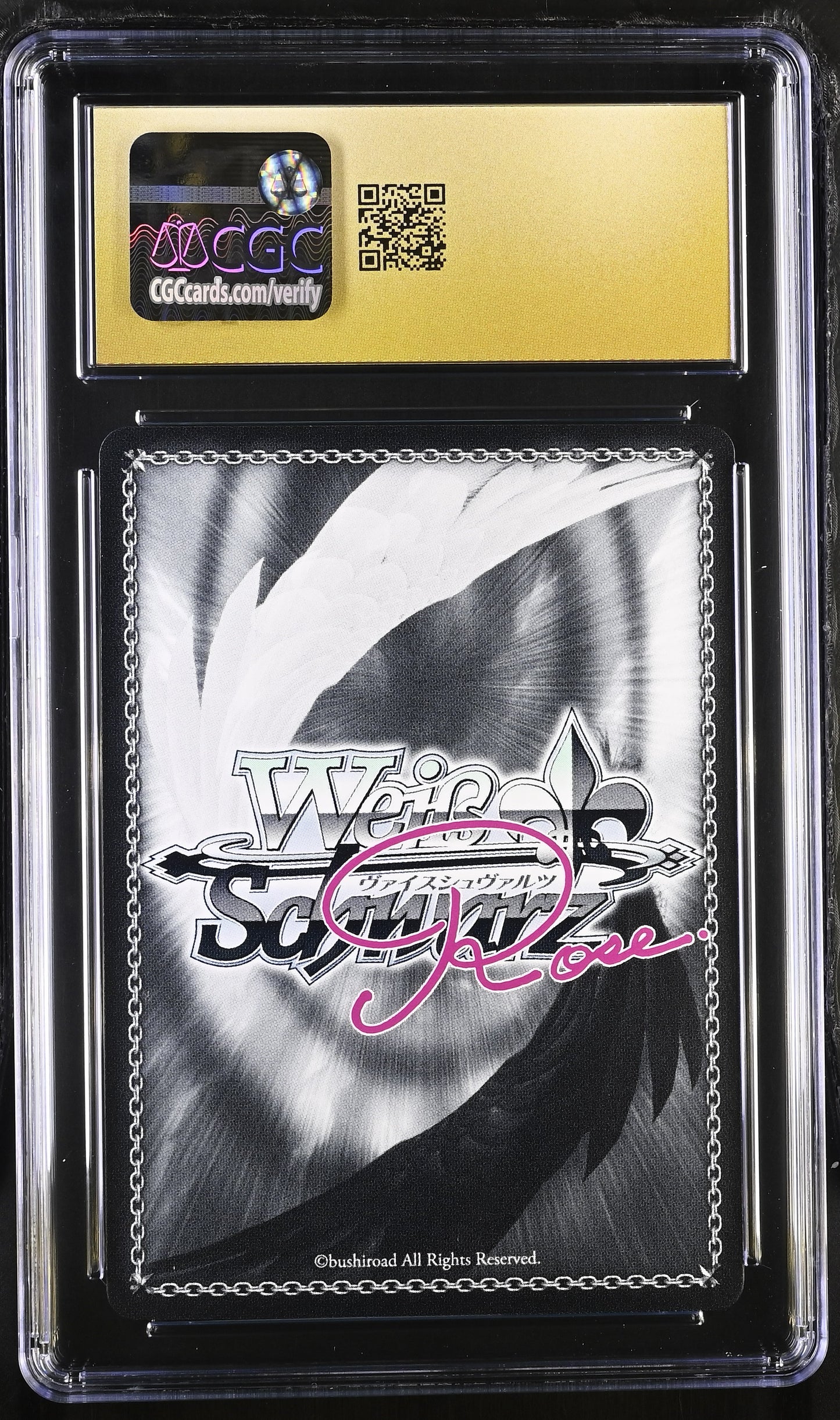 2025 Weiss Schwarz Rose Harukaze Worries, and Craving for LoveDNU OS03/R03-053S SR CGC 10 Pristine