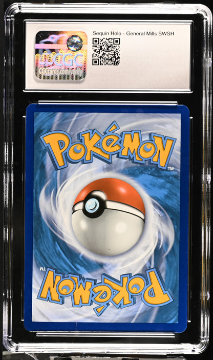 2021 Pokemon Sword & Shield Promos Pikachu SWSH039 CGC 8.5 NM/Mint+ Ink Error