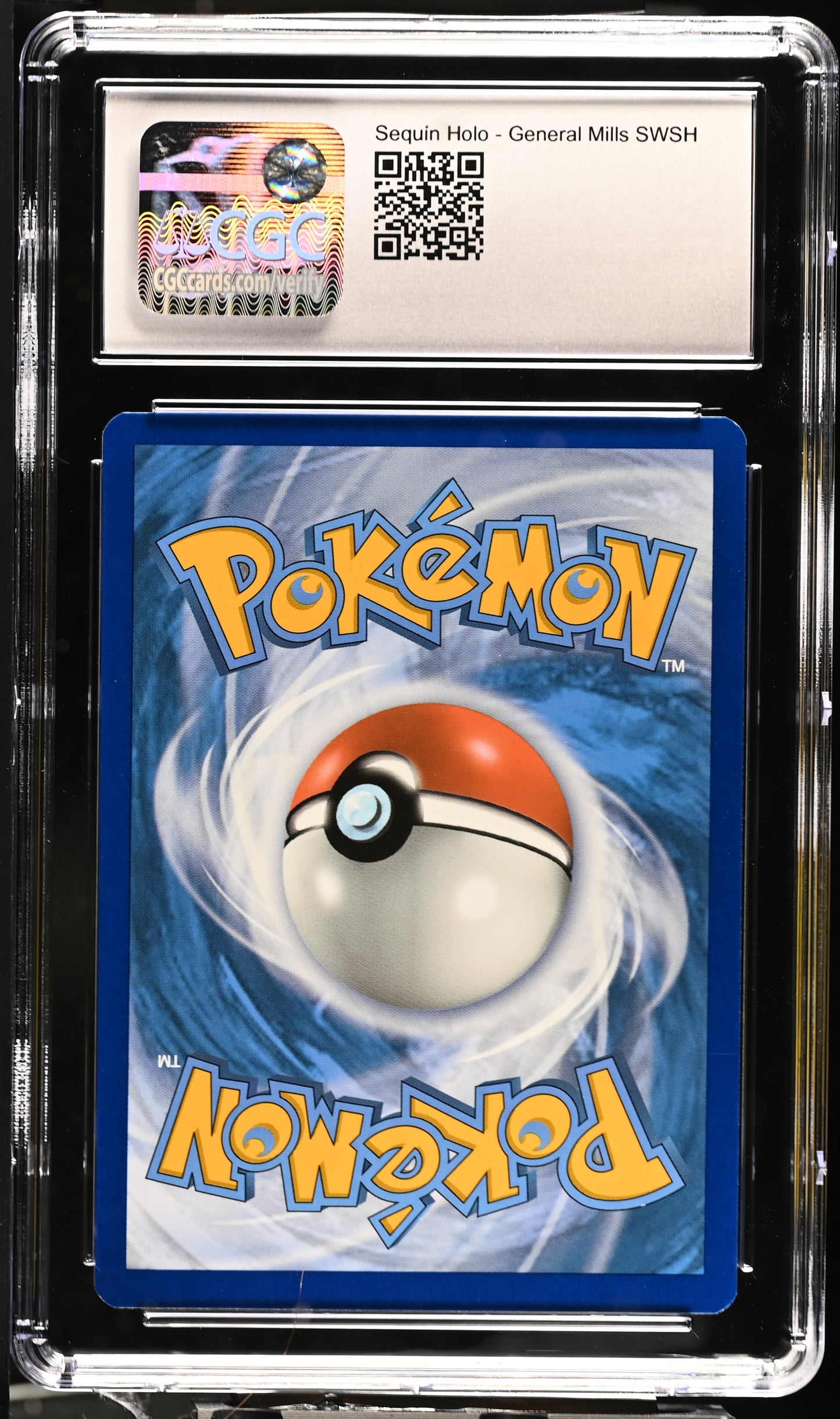 2021 Pokemon Sword & Shield Promos Pikachu SWSH039 CGC 9 Mint Ink Error