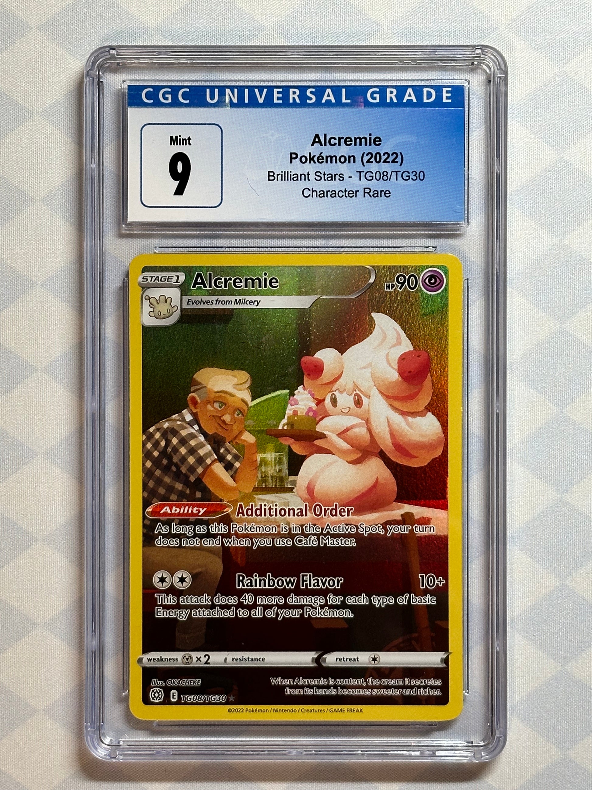 alcremie pokemon card Alcremie - SV058/SV122 - Shiny Holo Rare - Trading Card Games-TCG's Pokemon Pokemon Singles Sword & Shield Series Shining Fates