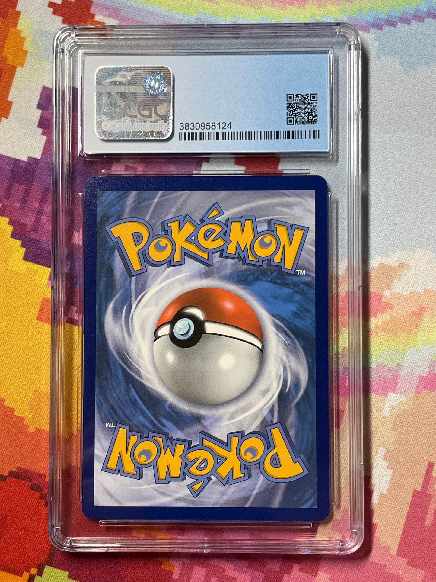 2021 Pokémon McDonald's Collection Chimchar 12/25 CGC 8.5 NM/Mint+