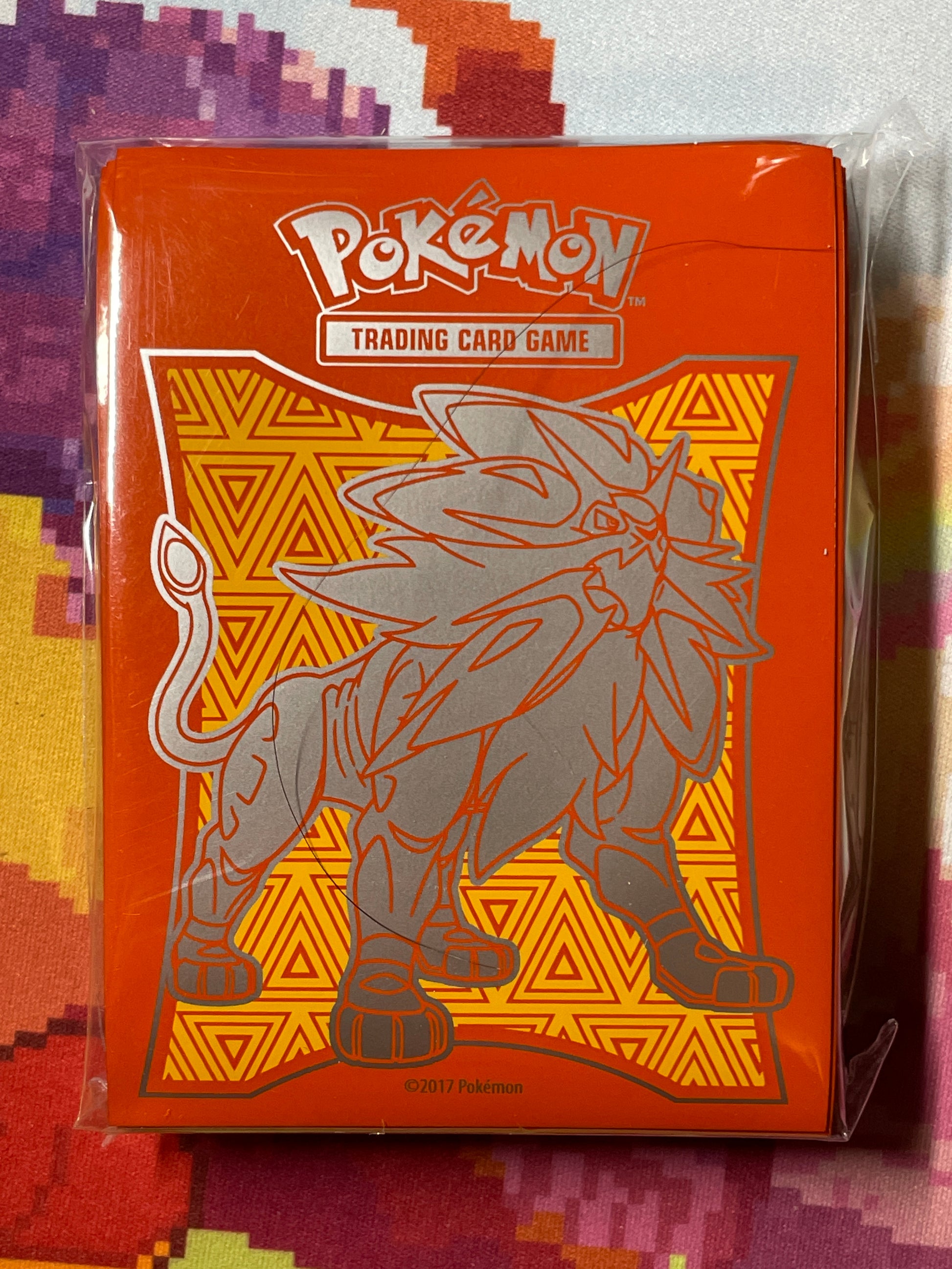 Solgaleo Sleeves - Sun & Moon ETB Oblivion Collectibles Solgaleo Sleeves - Sun & Moon ETB Oblivion Collectibles