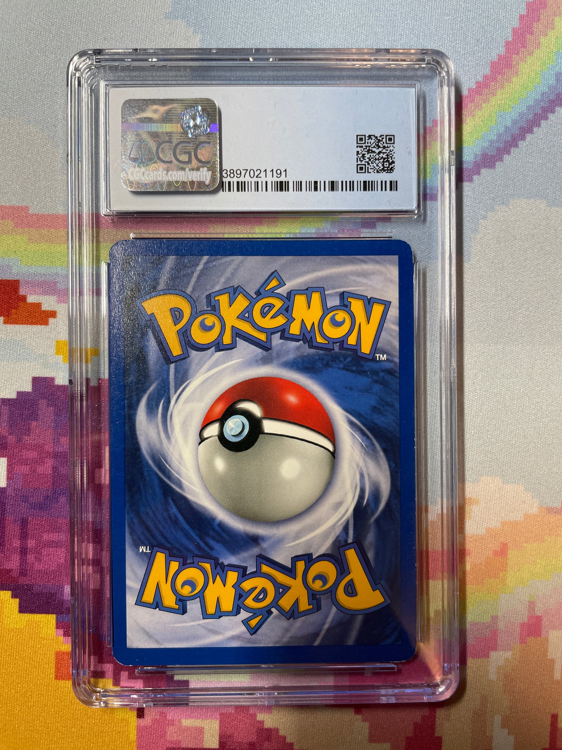 1999 Pokmon Jungle Vaporeon 28/64 CGC 7.5 Near Mint+ Oblivion Collectibles 1999 Pokmon Jungle Vaporeon 28/64 CGC 7.5 Near Mint+ Oblivion Collectibles