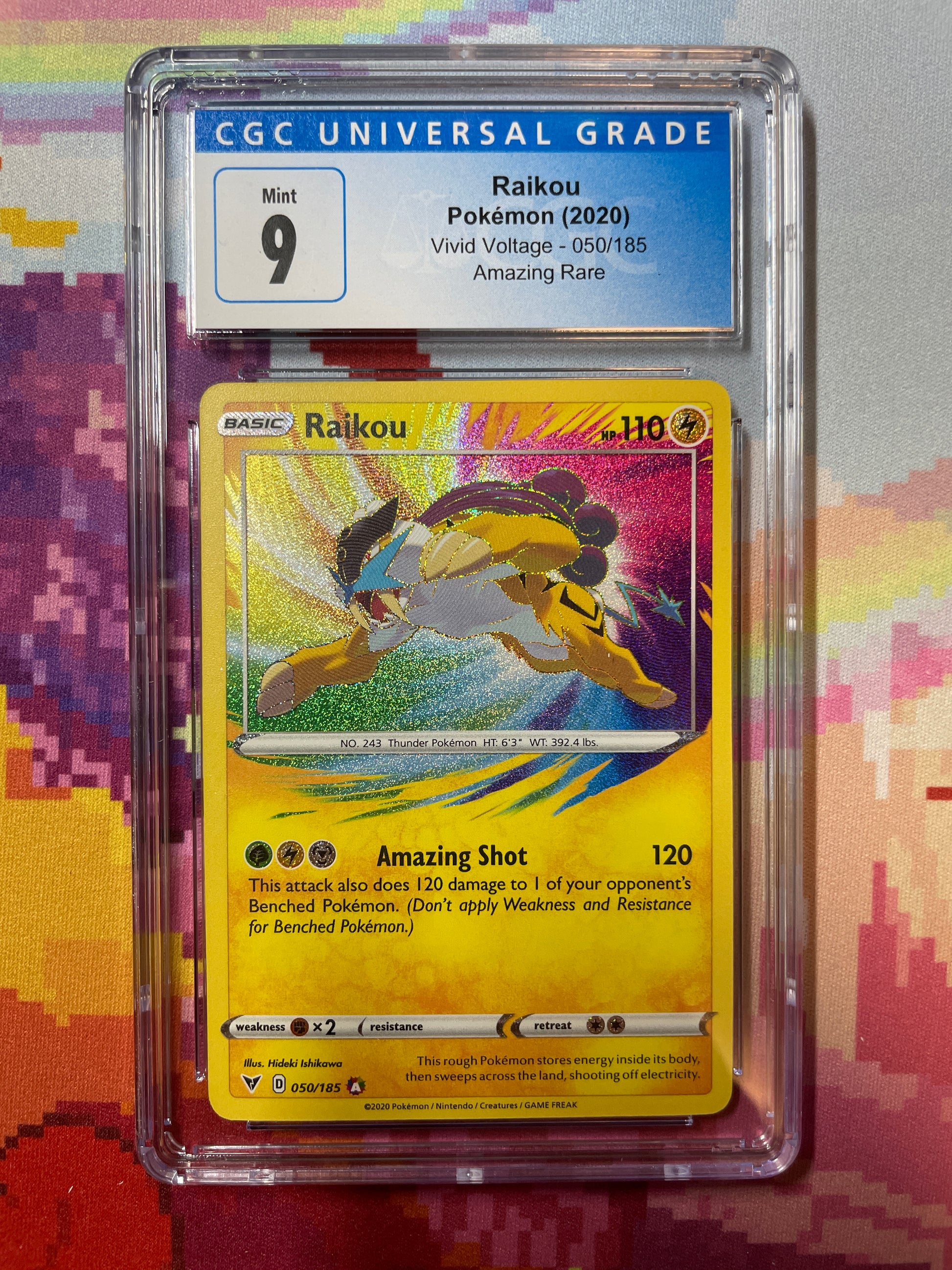 Raikou - 050/185 - Amazing Rare