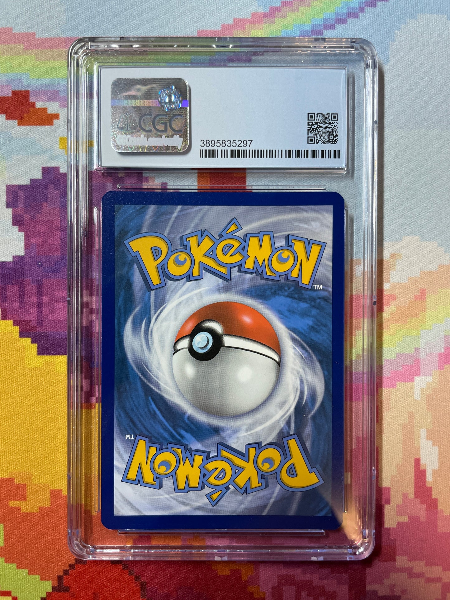 2021 Pokémon Black Star Promos Dedenne (Swirl) SWSH080 CGC 9 Mint