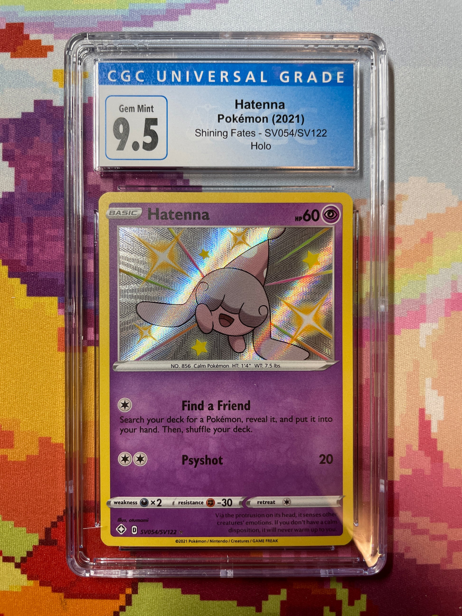 hatenna pokemon card 2021 Pokémon Shining Fates Hatenna Holo SV054/SV122 CGC 9.5 Gem Mint – Oblivion Collectibles
