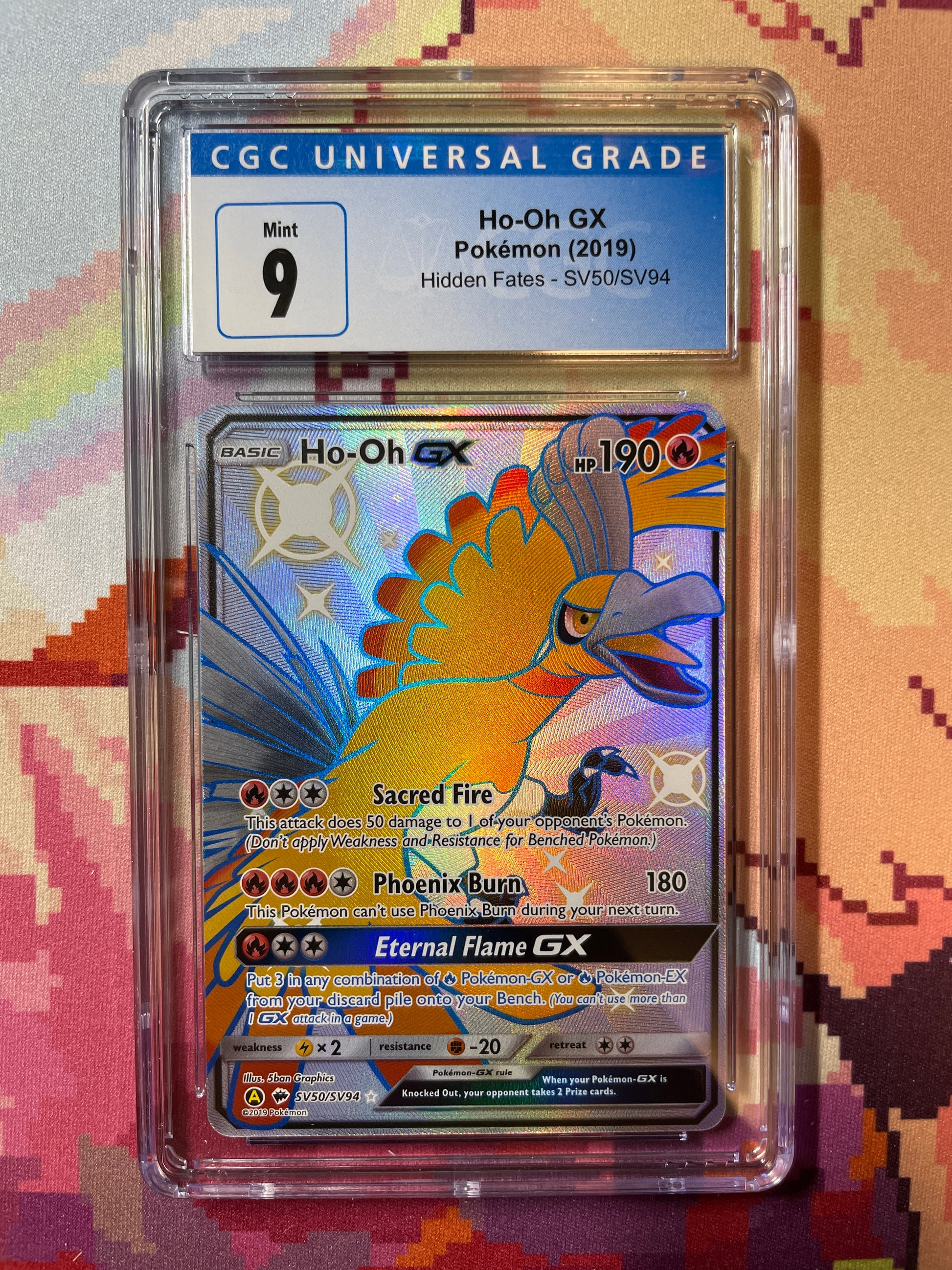 Ho-Oh-GX (SV50/68), Busca de Cards