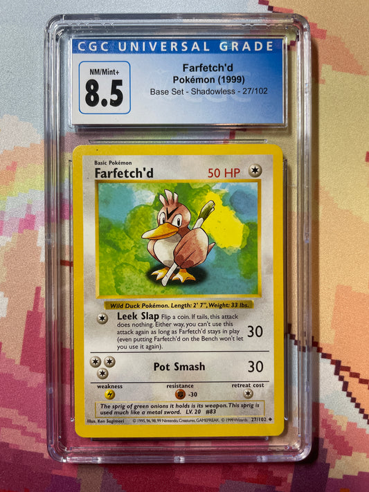 Farfetch'd (Base Set 27/102) – TCG Collector